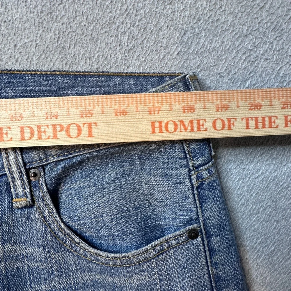 Levi's 511 Jeans Mens 34x32 (36x32) Blue Slim Fit Light Wash‎ Denim Straight Leg